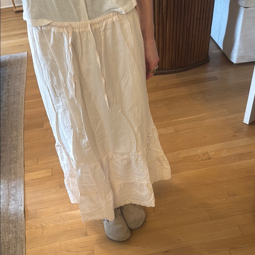 Brandi Melville Pale Pink Maxi Skirt